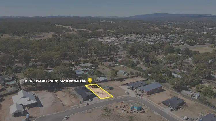 Third view of Homely land listing, 9 Hill View Court, Mckenzie Hill VIC 3451