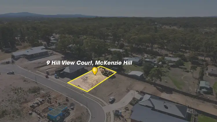 Fourth view of Homely land listing, 9 Hill View Court, Mckenzie Hill VIC 3451