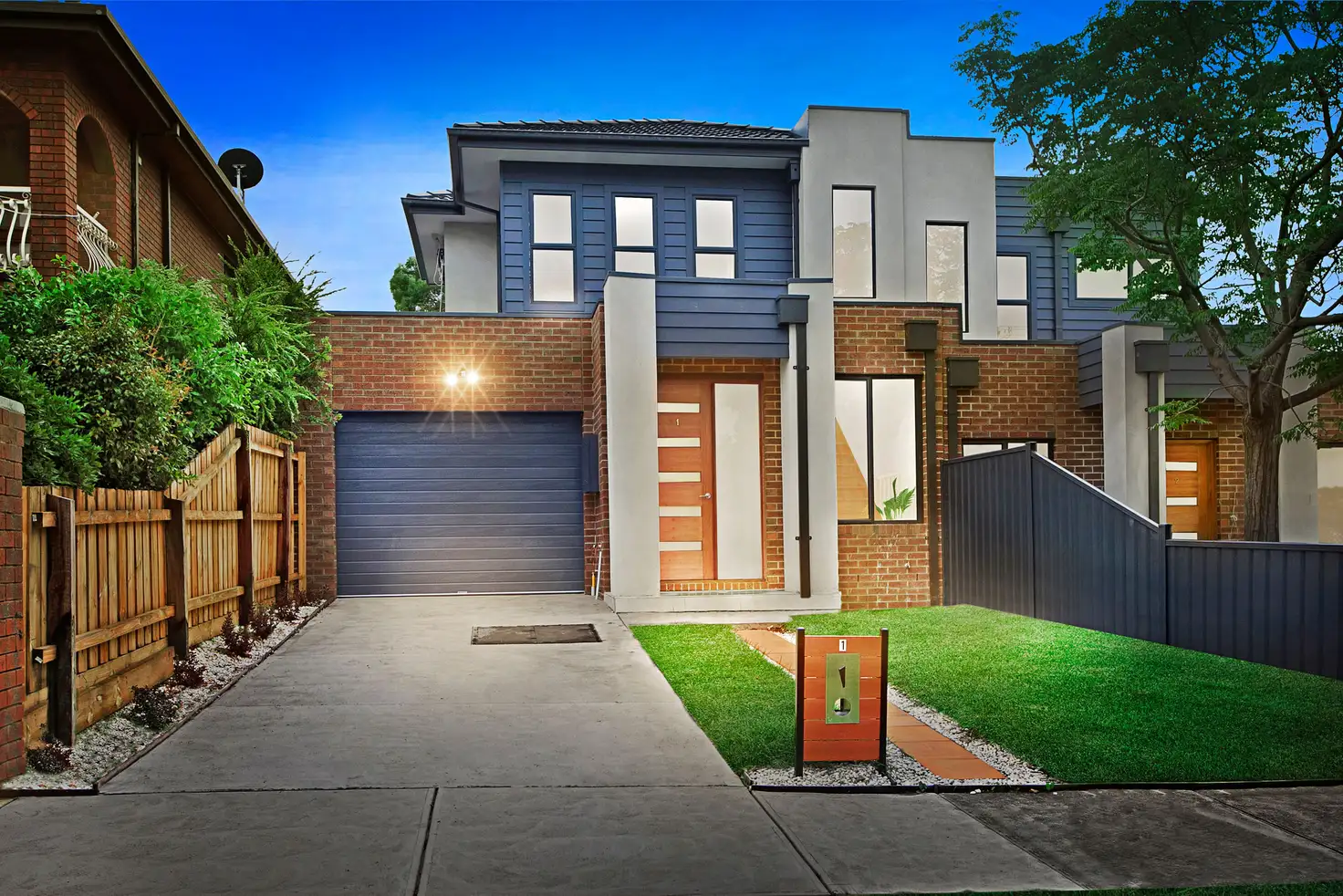 Main view of Homely townhouse listing, 1/124 Rathcown Road, Reservoir VIC 3073