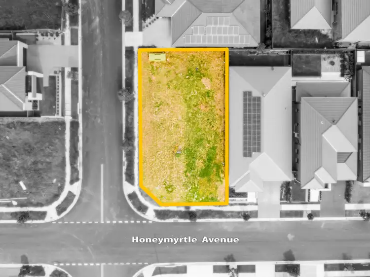 Main view of Homely land listing, 33 Honeymyrtle Avenue, Denham Court NSW 2565