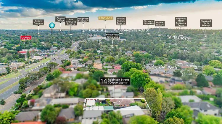 Second view of Homely house listing, 14 Robinson Street, Croydon VIC 3136