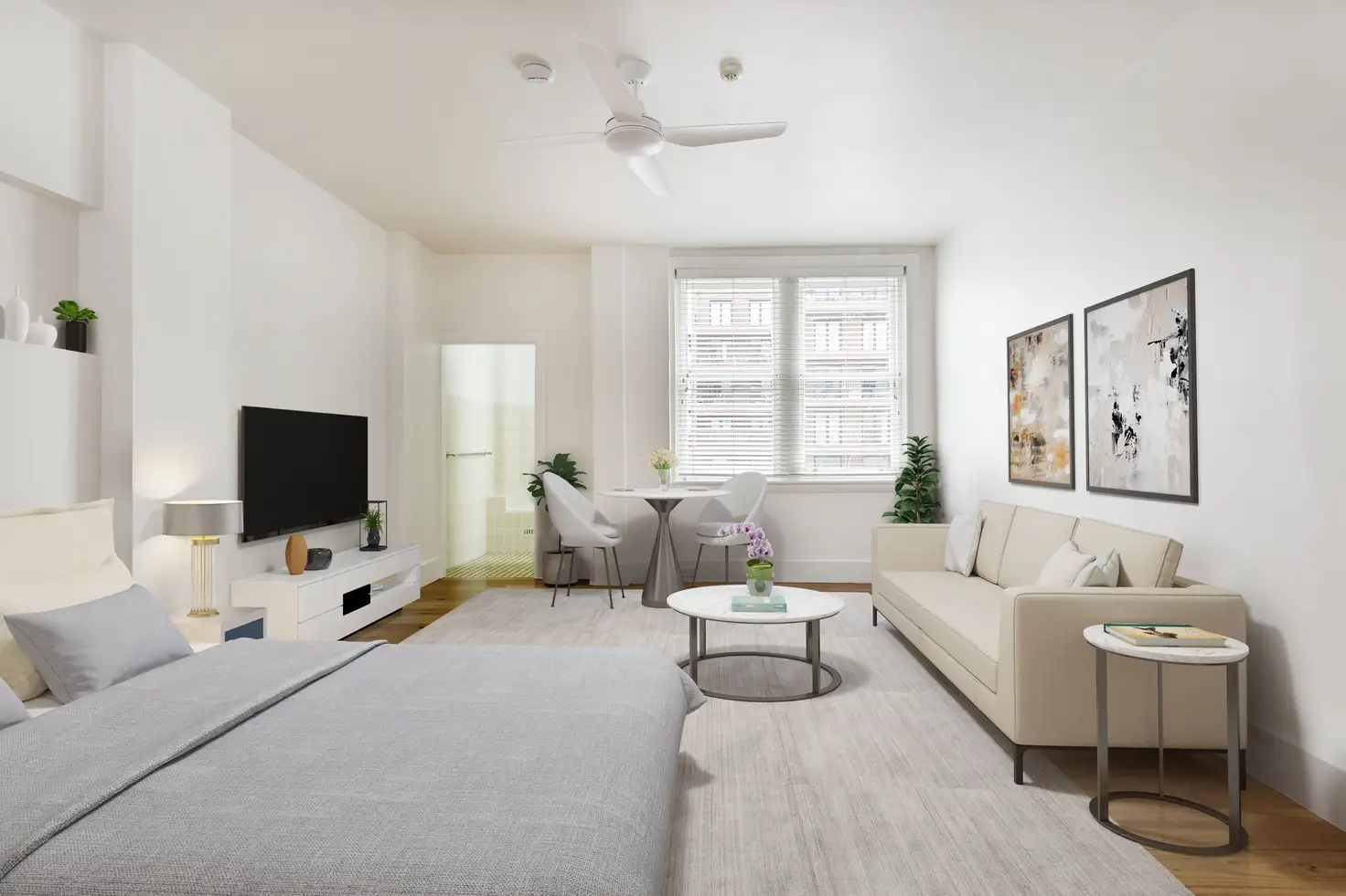 Main view of Homely studio listing, 209/3-5 Greenknowe Avenue, Elizabeth Bay NSW 2011