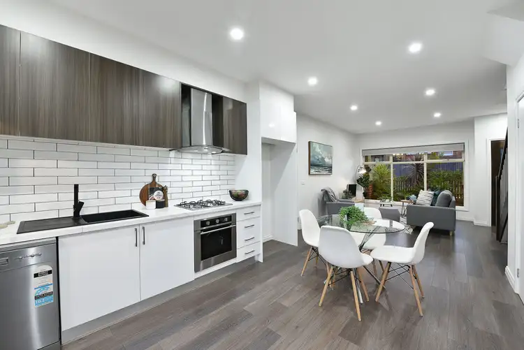 Second view of Homely townhouse listing, 46 Home Street, Reservoir VIC 3073