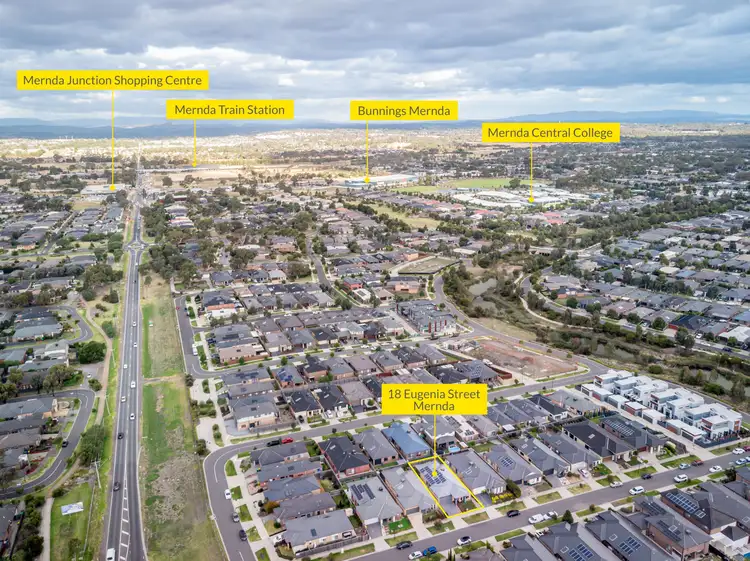 Second view of Homely house listing, 18 Eugenia Street, Mernda VIC 3754