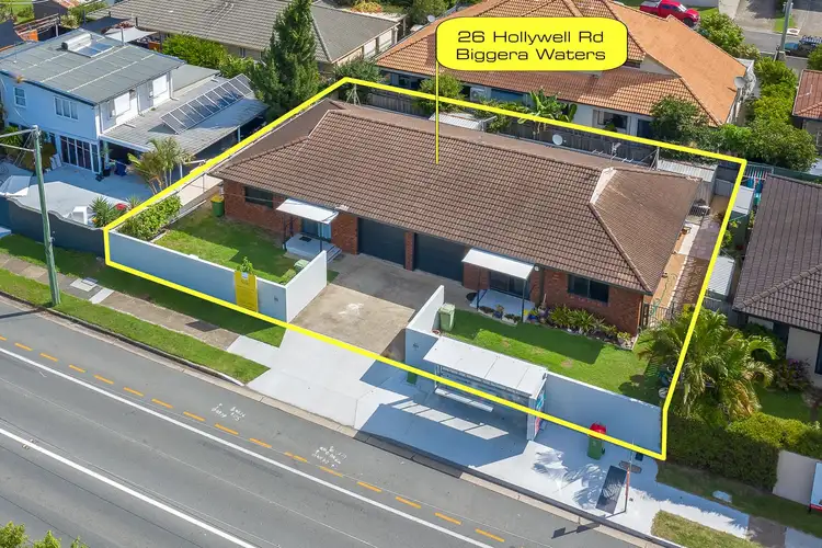 Fourth view of Homely semi-detached listing, 1&2/26 Hollywell Road, Biggera Waters QLD 4216