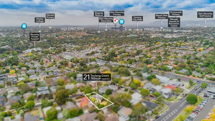 Second view of Homely house listing, 21 Toolang Court, Mount Waverley VIC 3149
