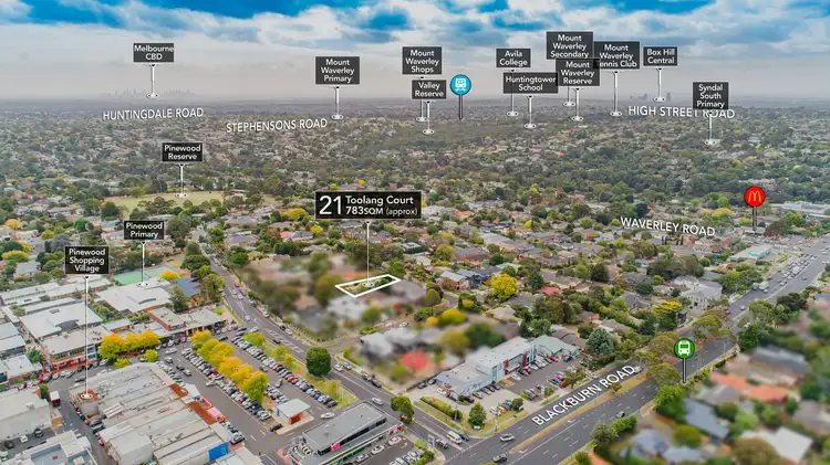 Third view of Homely house listing, 21 Toolang Court, Mount Waverley VIC 3149
