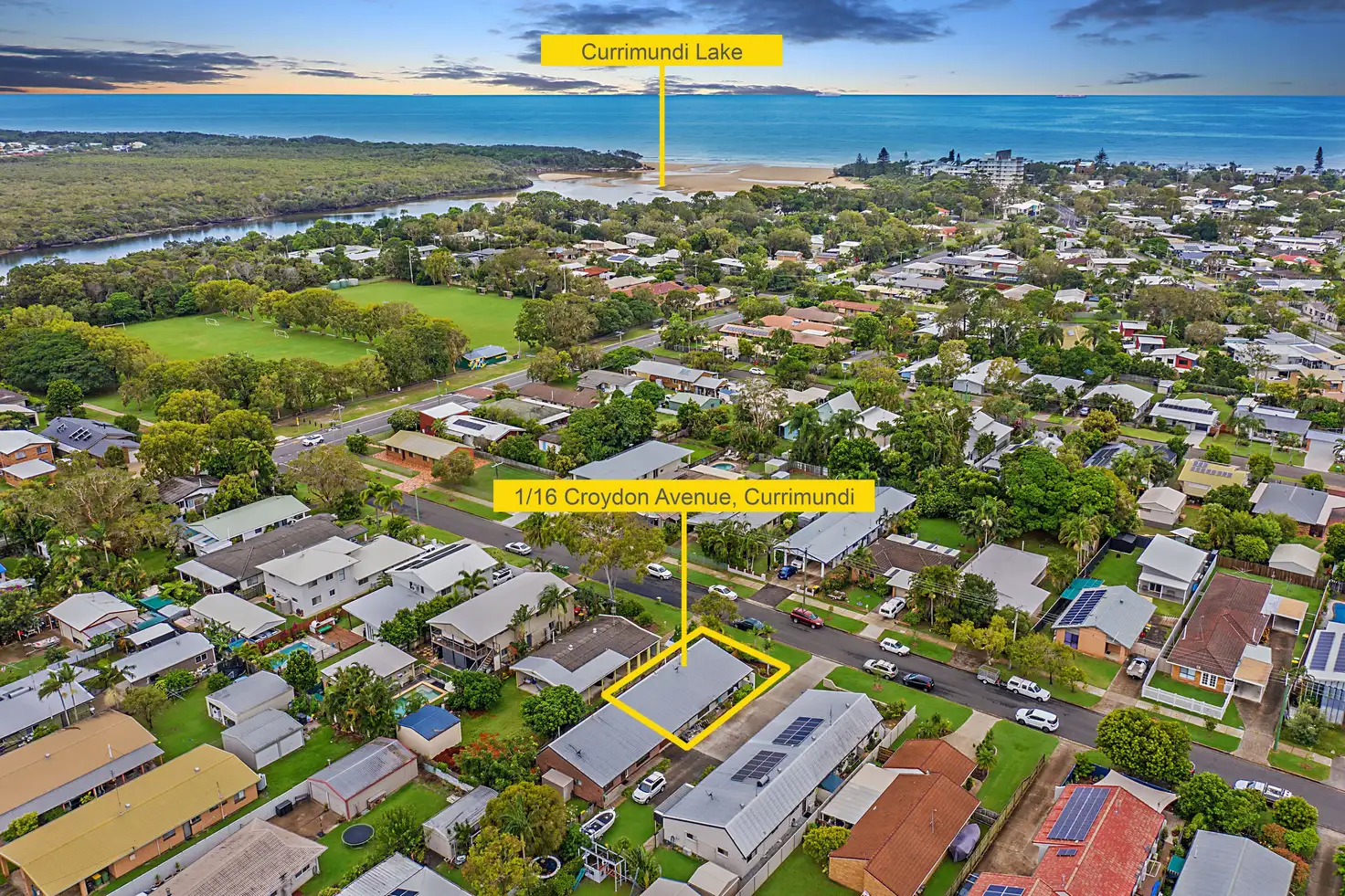Main view of Homely unit listing, Unit 1/16 Croydon Avenue, Currimundi QLD 4551