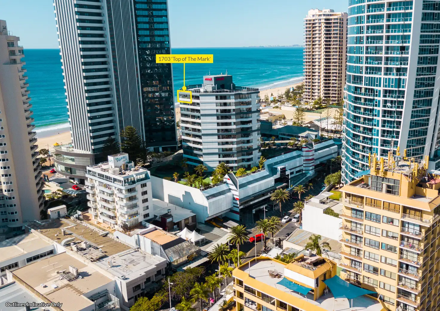 Main view of Homely apartment listing, 1703/3 Orchid Avenue, Surfers Paradise QLD 4217