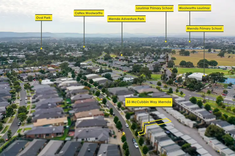 Fifth view of Homely townhouse listing, 33 McCubbin Way, Mernda VIC 3754