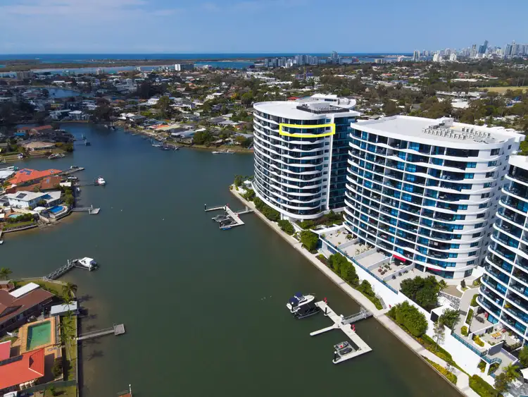 Main view of Homely apartment listing, 11201/5 Harbour Side Court, Biggera Waters QLD 4216