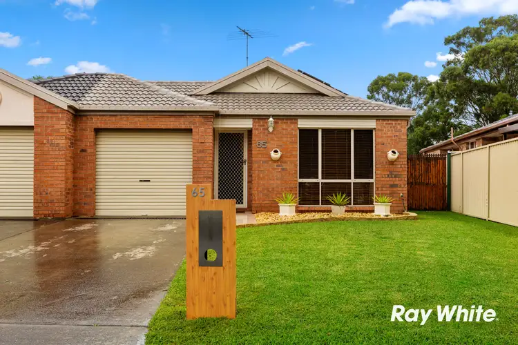 Main view of Homely semi-detached listing, 65 Foxwood Avenue, Quakers Hill NSW 2763