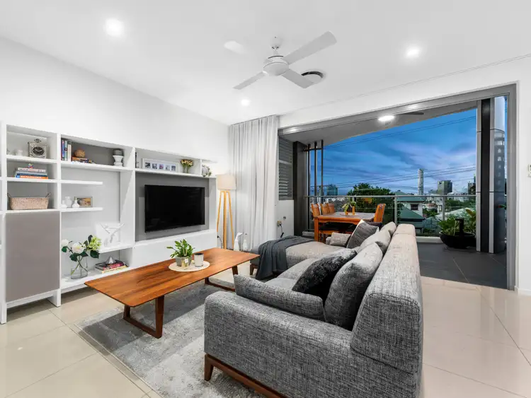 Second view of Homely apartment listing, 21/141 Dornoch Terrace, Highgate Hill QLD 4101