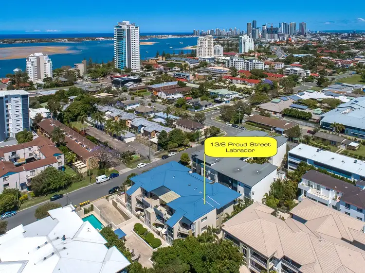 Main view of Homely apartment listing, 13/8 Proud Street, Labrador QLD 4215