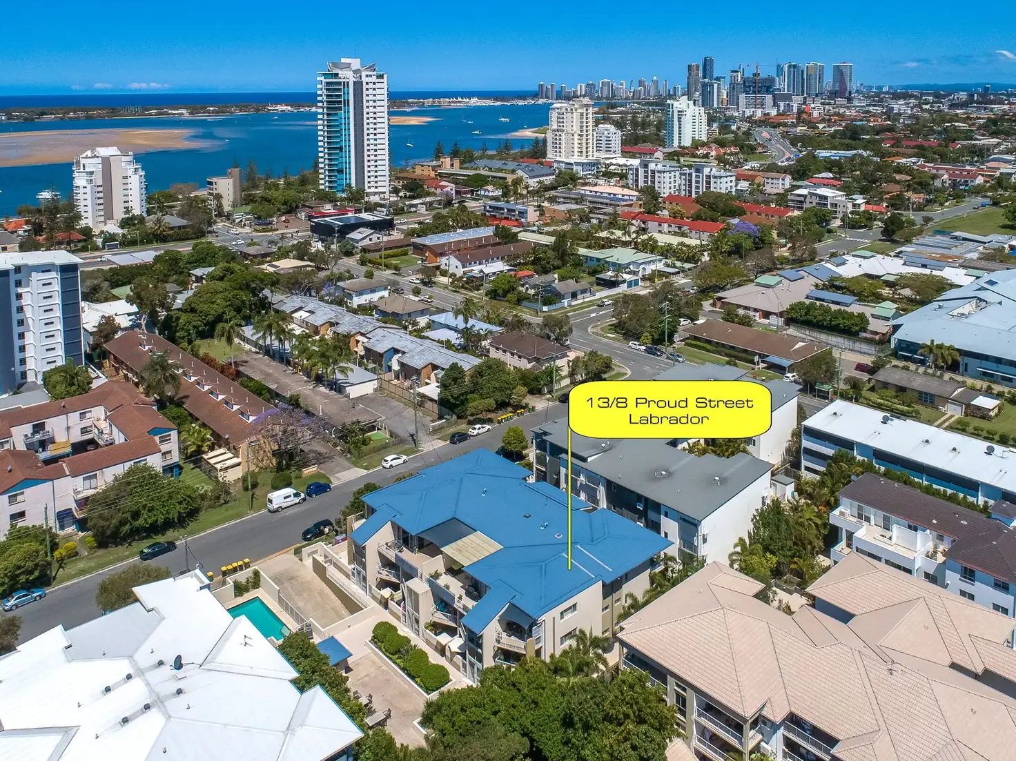 Main view of Homely apartment listing, 13/8 Proud Street, Labrador QLD 4215