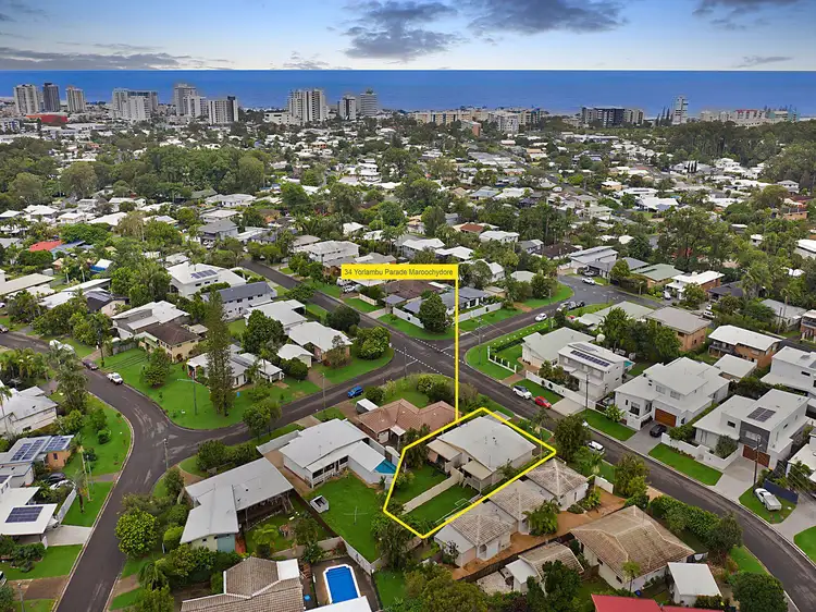 Second view of Homely semi-detached listing, 1/34 Yorlambu Parade, Maroochydore QLD 4558