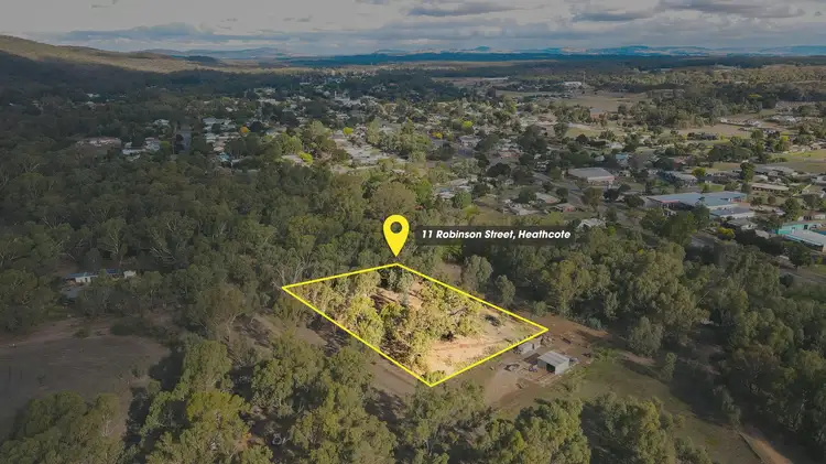 Fifth view of Homely land listing, 11 Robinson Street, Heathcote VIC 3523
