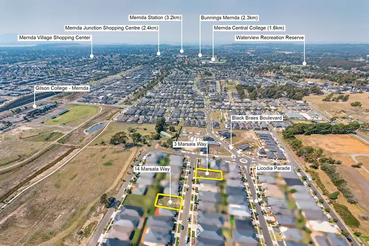 Third view of Homely land listing, 3 Marsala Way, Mernda VIC 3754