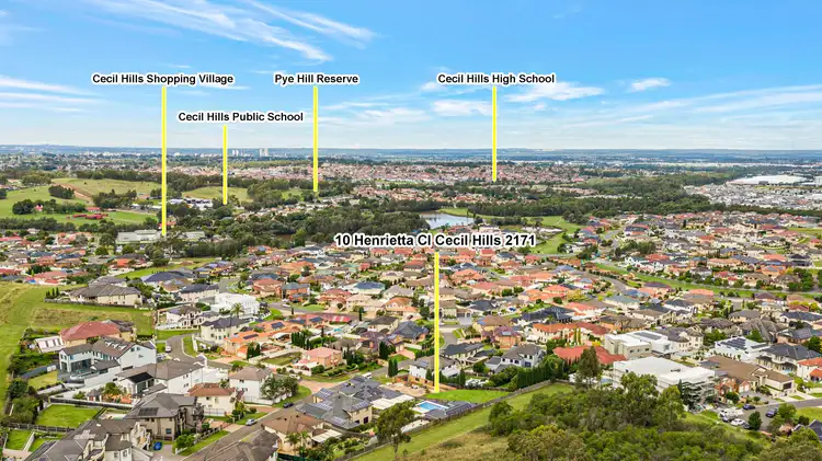 Second view of Homely land listing, 10 Henrietta Close, Cecil Hills NSW 2171