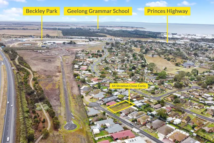 Third view of Homely land listing, 64 Streeton Close, Corio VIC 3214