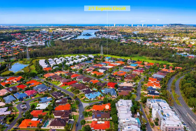Second view of Homely apartment listing, 2/1 Eugenia Circuit, Robina QLD 4226