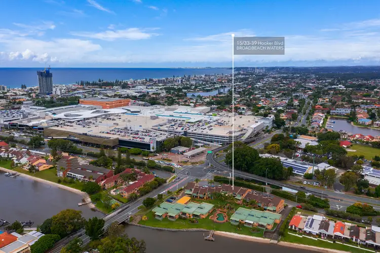 Second view of Homely apartment listing, 15/33-39 Hooker Boulevard, Broadbeach Waters QLD 4218