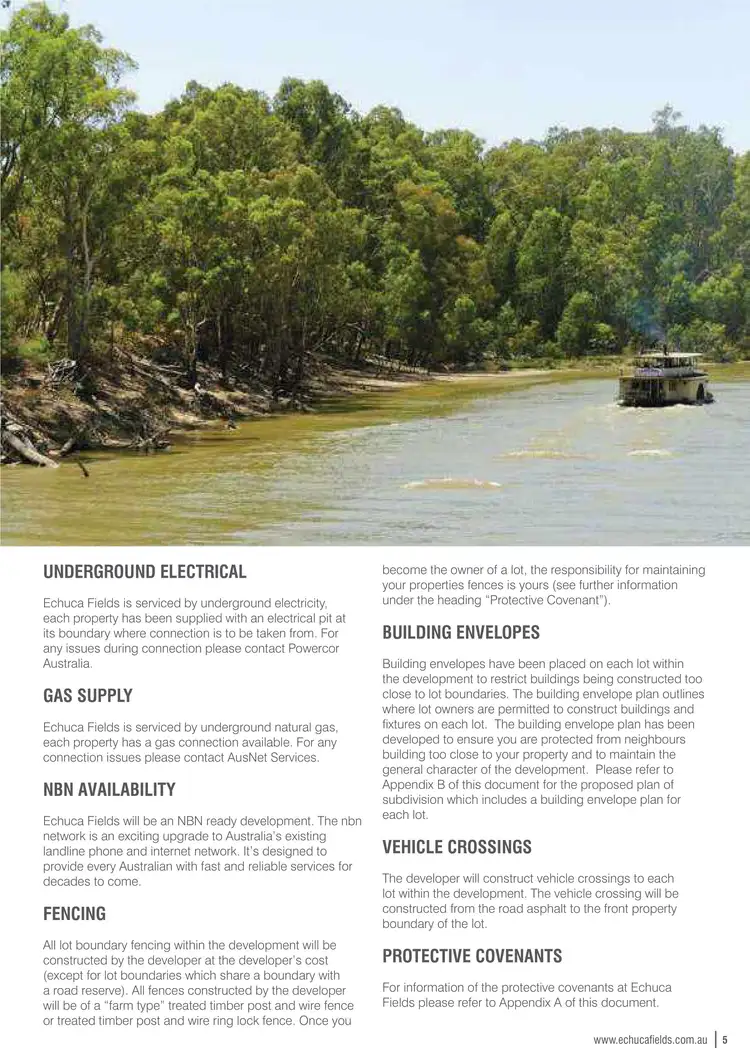 Fourth view of Homely land listing, Lot 37 Wild Oat Drive Echuca Fields Stage 2, Echuca VIC 3564