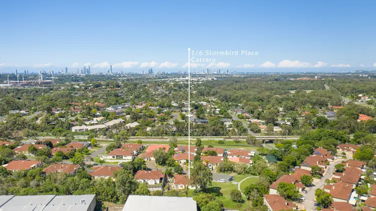 Main view of Homely semi-detached listing, 1/6 Stormbird Place, Carrara QLD 4211