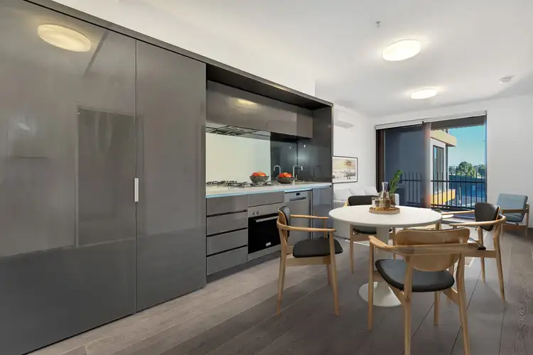 Second view of Homely apartment listing, 211/77 Galada Avenue, Parkville VIC 3052