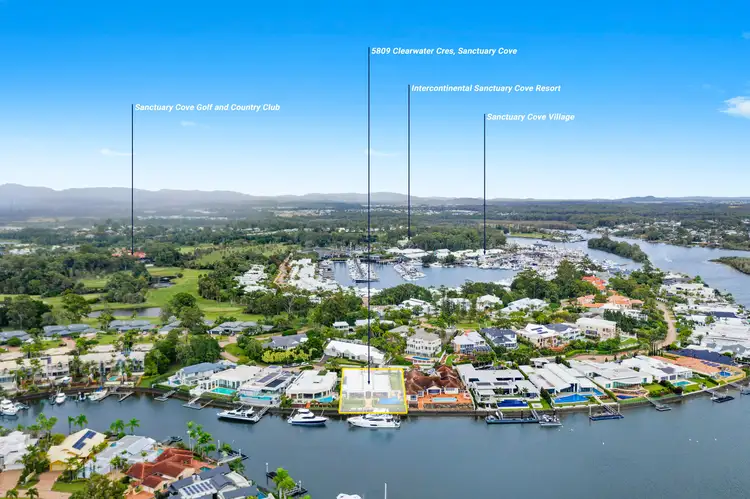 5809 Clearwater Crescent, Sanctuary Cove QLD 4212