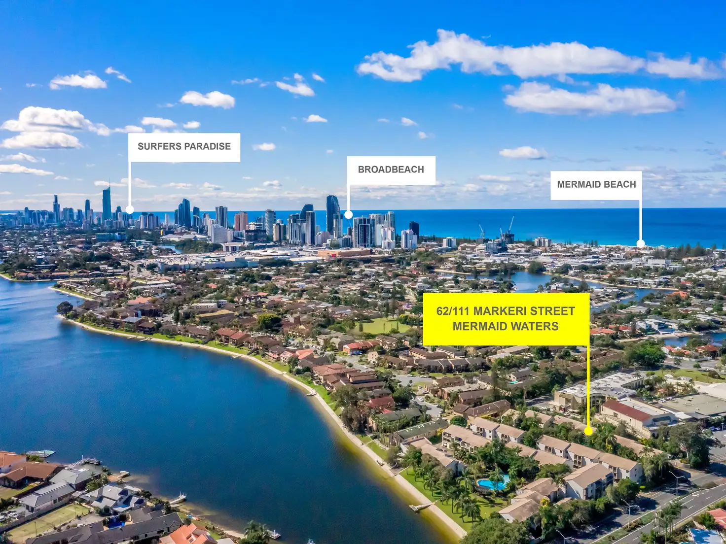 Main view of Homely unit listing, 62/111-123 Markeri Street, Mermaid Waters QLD 4218