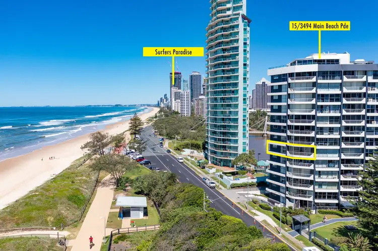 Second view of Homely unit listing, 15/3494 Main Beach Parade, Main Beach QLD 4217
