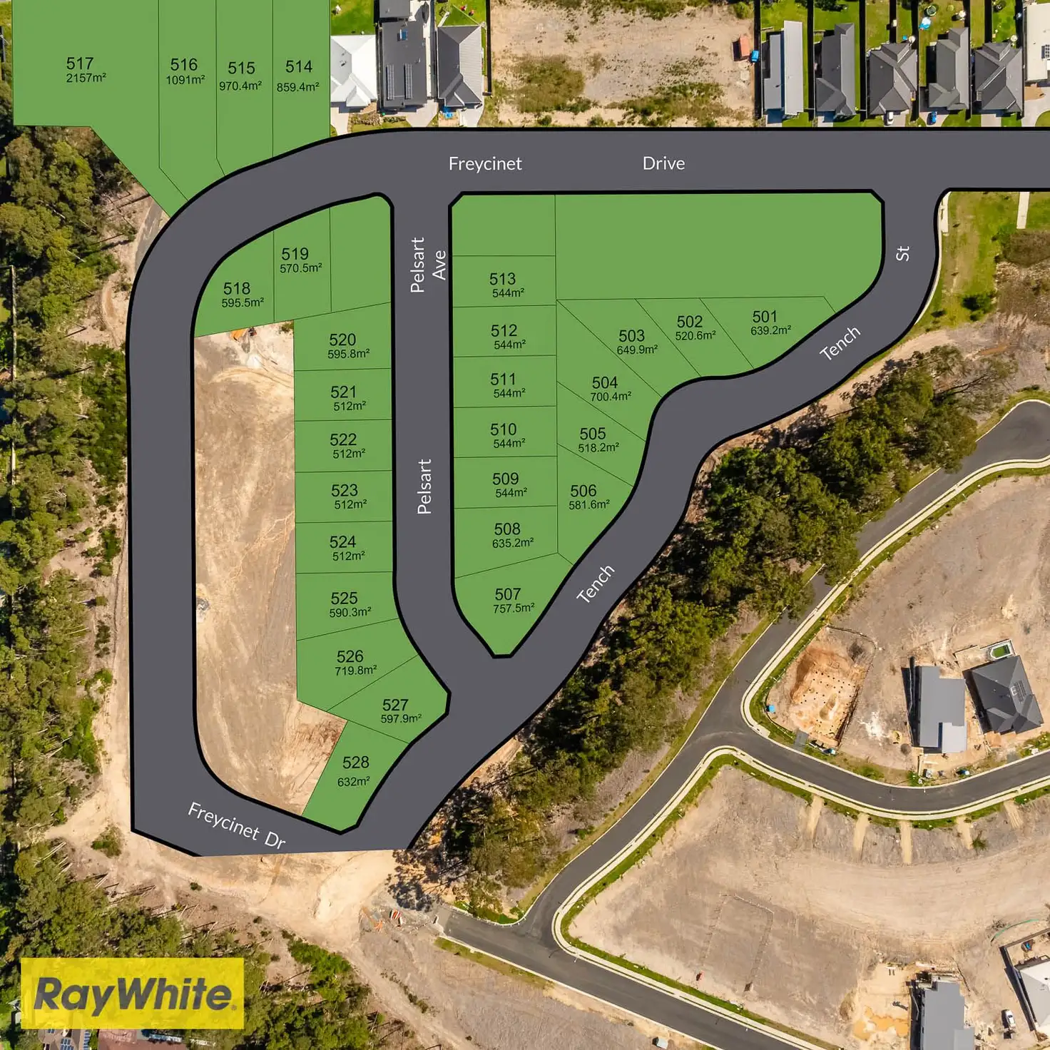 Main view of Homely land listing, Lot 520 Pelsart Avenue, Sunshine Bay NSW 2536