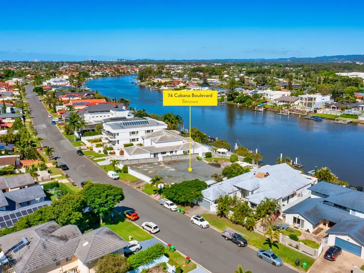Second view of Homely land listing, 74 Cabana Boulevard, Benowa QLD 4217