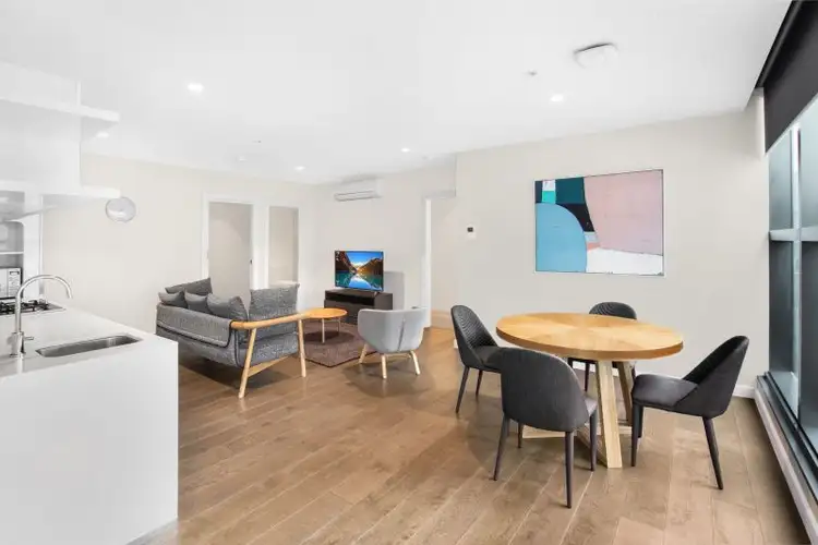 Second view of Homely apartment listing, M101/285 La Trobe Street, Melbourne VIC 3000