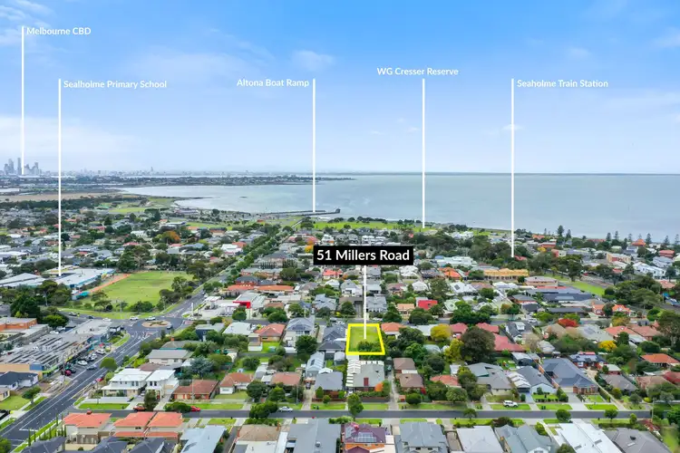 Main view of Homely land listing, 51 Millers Road, Altona VIC 3018