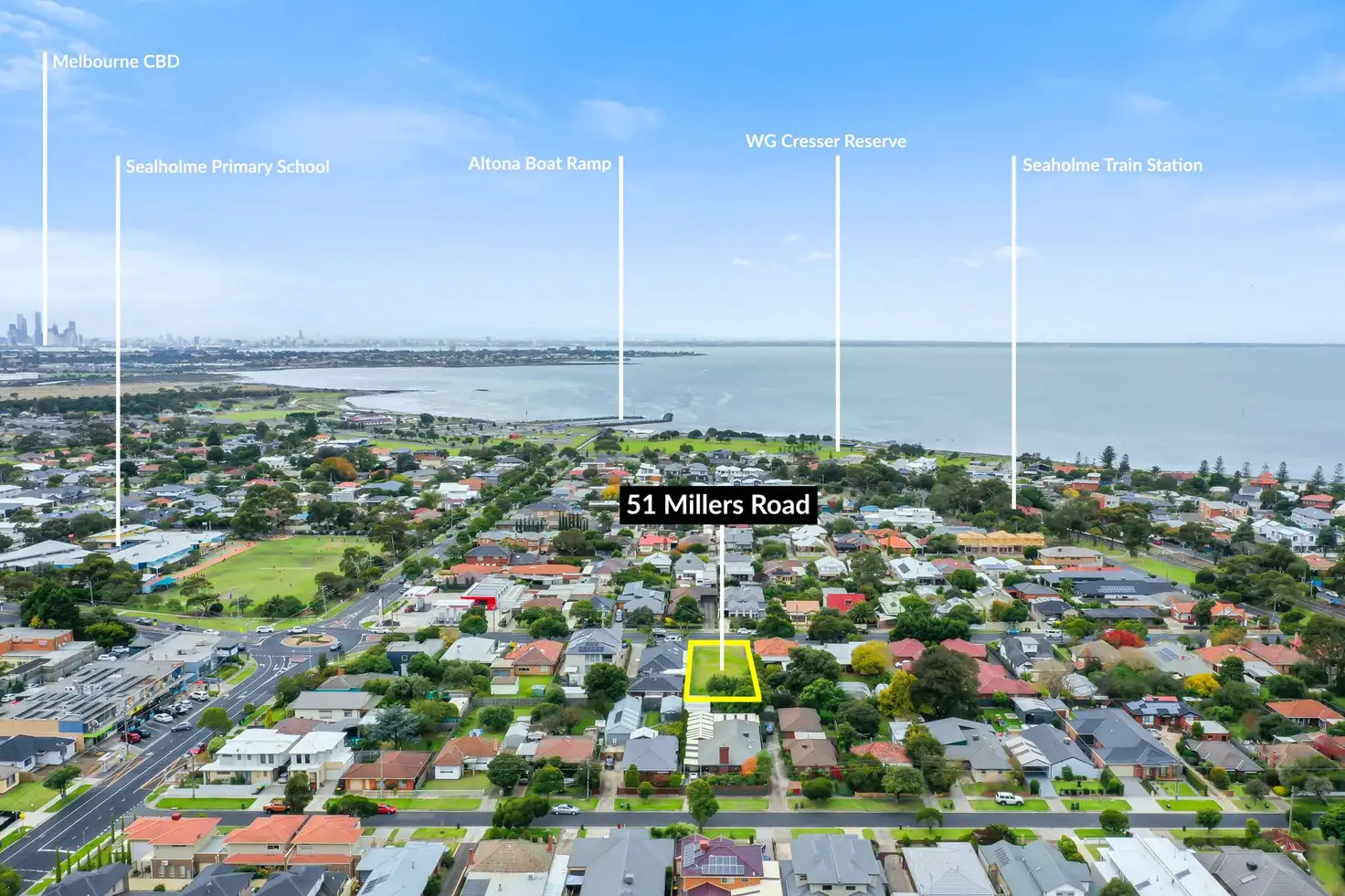 Main view of Homely land listing, 51 Millers Road, Altona VIC 3018