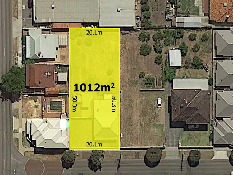 Second view of Homely land listing, 3 Hamersley Street, Midland WA 6056