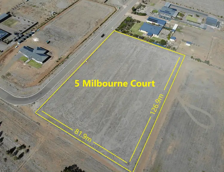 Main view of Homely land listing, 5 Milbourne Court, Lewiston SA 5501
