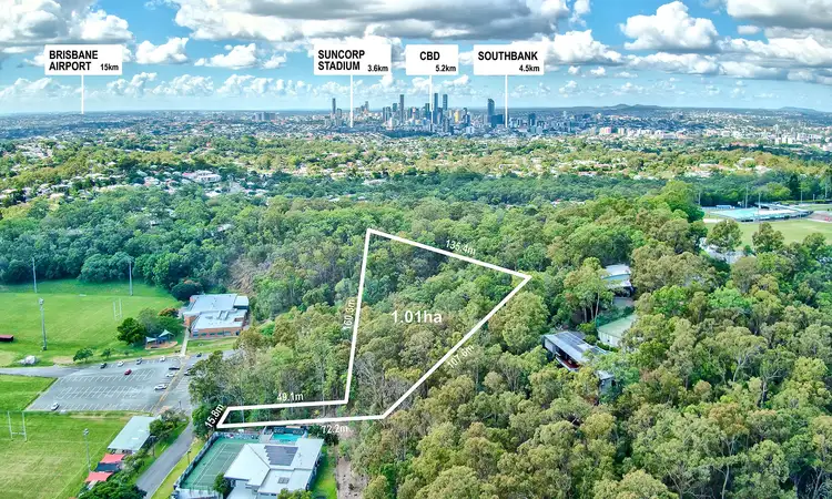 Second view of Homely land listing, 53 Carwoola Street, Bardon QLD 4065