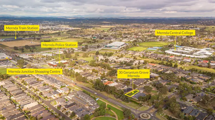Second view of Homely land listing, 30 Geranium Grove, Mernda VIC 3754