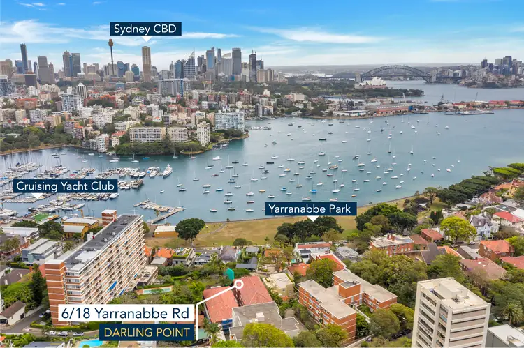Third view of Homely unit listing, 6/18 Yarranabbe Road, Darling Point NSW 2027