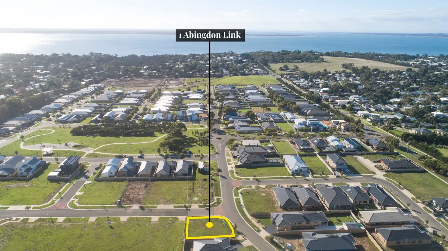 Main view of Homely land listing, 1 Abingdon Avenue, Cowes VIC 3922