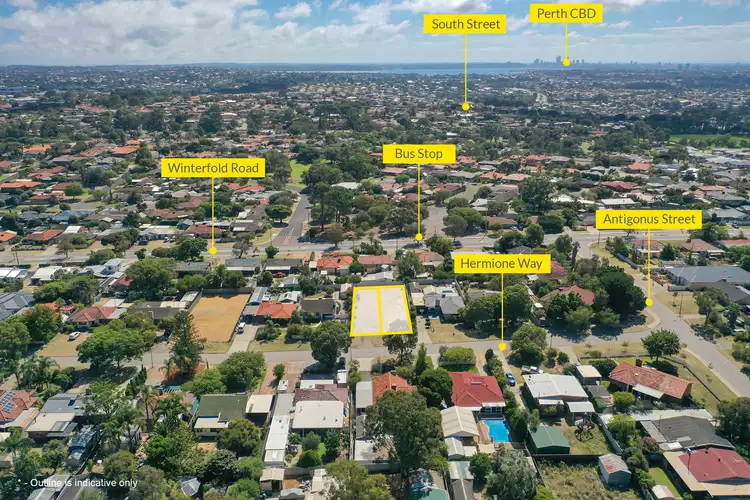 Second view of Homely land listing, LOT 1 & 2, 22 Hermione Way, Coolbellup WA 6163