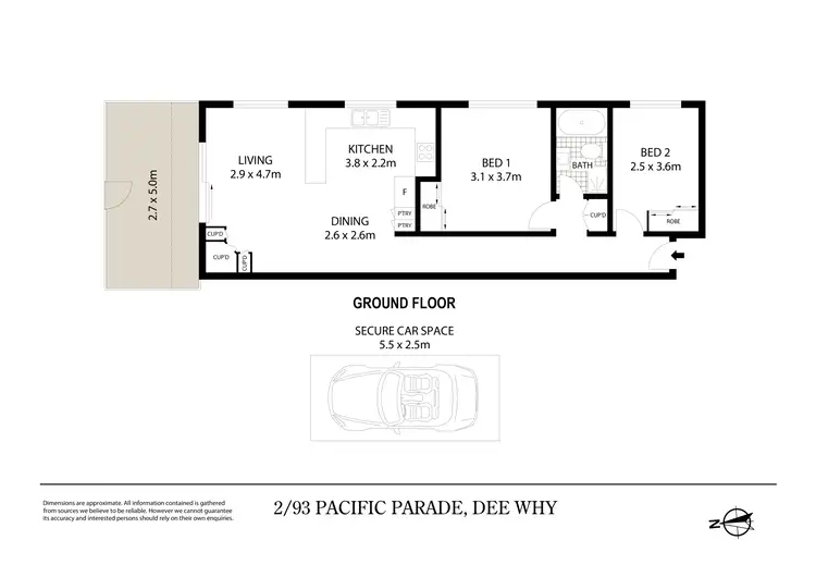 Seventh view of Homely unit listing, 2/93 Pacific Parade, Dee Why NSW 2099