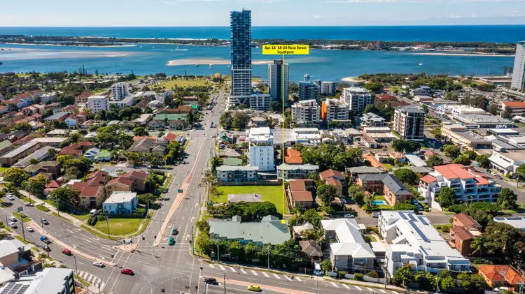 Second view of Homely apartment listing, 18/18 Rose Street, Southport QLD 4215