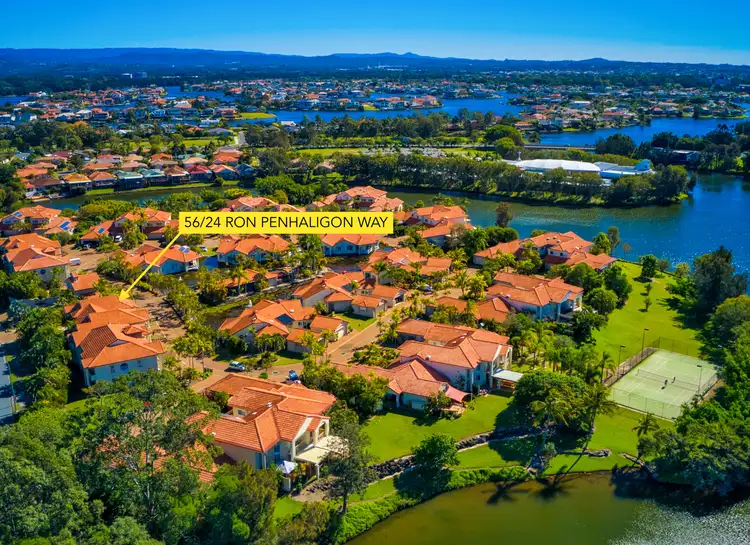 Second view of Homely unit listing, 56/24 Ron Penhaligon Way, Robina QLD 4226