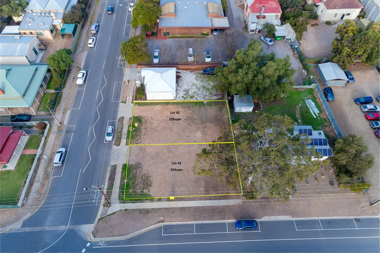 Main view of Homely land listing, 36B and 36C Seventh Street, Murray Bridge SA 5253