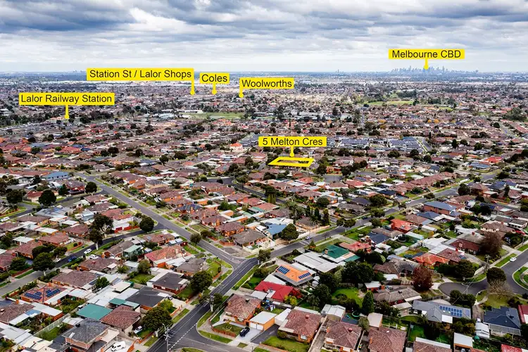 Second view of Homely house listing, 5 Melton Crescent, Lalor VIC 3075