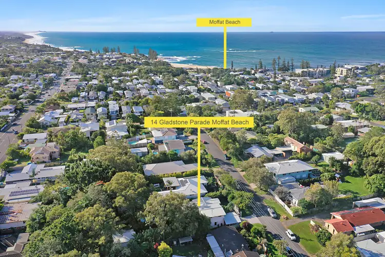 Second view of Homely house listing, 14 Gladstone Parade, Moffat Beach QLD 4551
